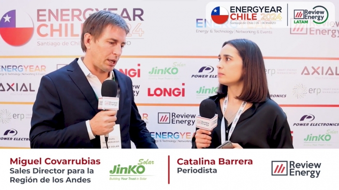 Entrevista a Miguel Covarrubias, Sales Director para la Región de los Andes de Jinko Solar