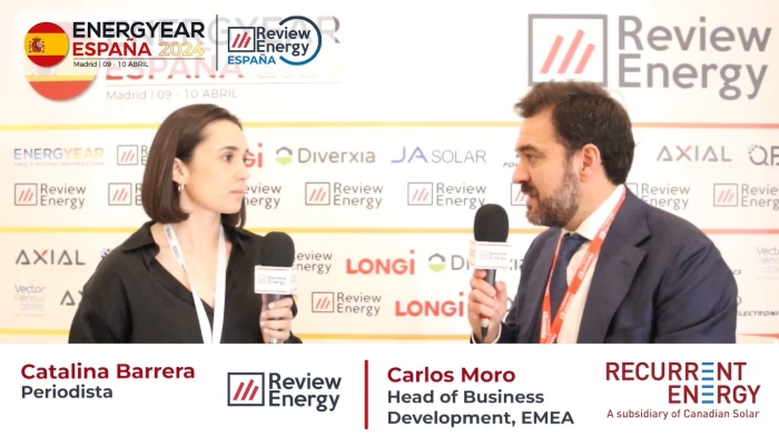 Entrevista a Carlos Moro, Head of Business Development, EMEA de Recurrent Energy