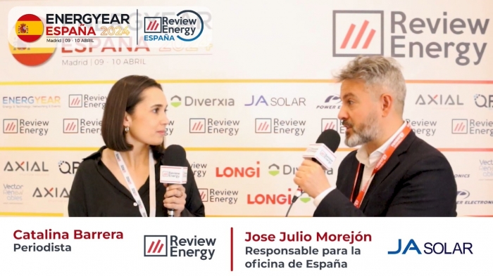 Entrevista a José Julio Morejón, Responsable para la oficina de España de JA Solar