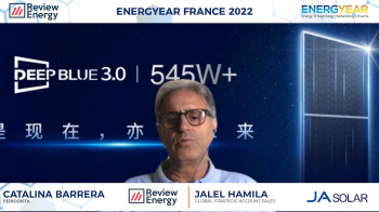 Entrevista a Jalel Hamila, Global Strategic Account Sales de JA Solar