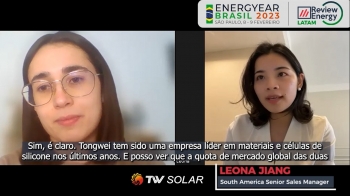 Entrevista a Leona Jiang, South America Senior Sales Manager de TW Solar 