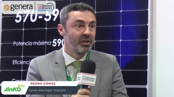 Entrevista a Pedro Gómez, Sales Manager España de Jinko Solar