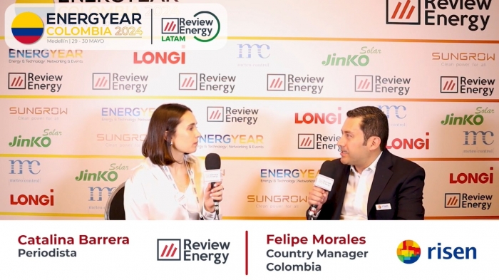Entrevista a Felipe Morales, Country Manager Colombia de Risen Energy
