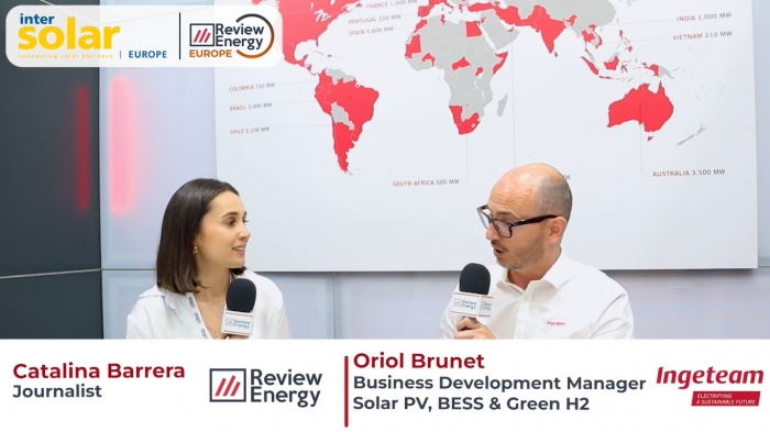 Interview with Oriol Brunet, Business Development Manager Solar PV, BESS & Green H2 of Ingeteam