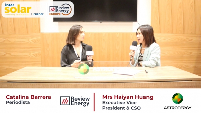 Interview with Mrs Haiyan Huang, Executive Vice President & CSO of Astronergy