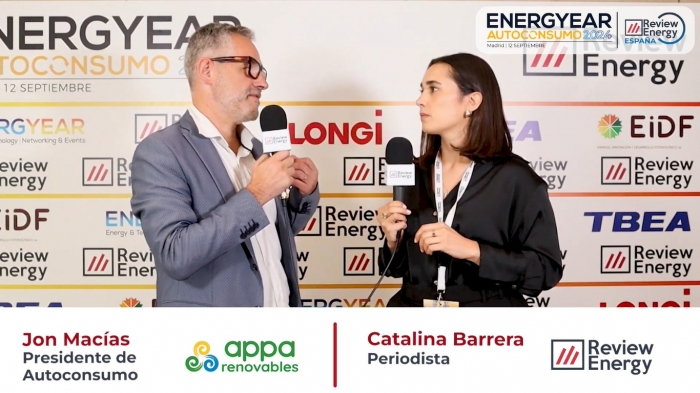 Entrevista a Jon Macías, Presidente de Autocunsumo de Appa Renovables