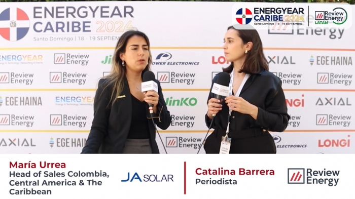 Entrevista a María Urrea, Head of Sales Colombia, Central America & The Caribbean de JA Solar