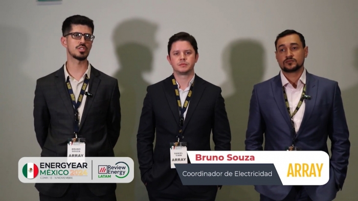 Entrevista a Daniel Timm, Víctor Martiliano y Bruno Souza de ARRAY 